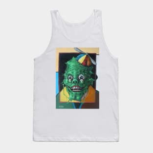 Wish Mask Wise Vampire Hero Green Ghost Joker Smile 300 acid bath future psychic Tank Top